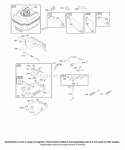 Part Location Diagram of 694867 Briggs and Stratton Spring-Governor